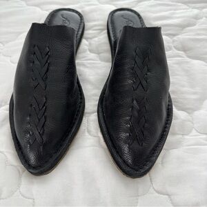 Free People Black Nova Women's Flat in size 8.5